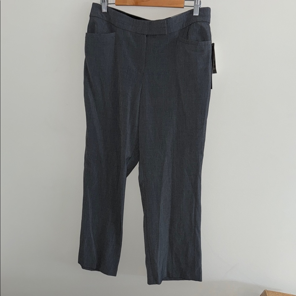 Women’s Petite Short Gray Dress Pants